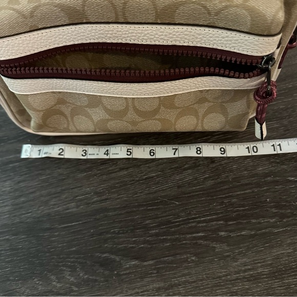 RARE COACH!! Vale Charlie Backpack In Signature Canvas With Rexy By Guang Yu - Picture 6 of 7